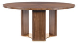 Eleana Round Dining Table Medium Wood - Dark Brown by Hooker Furniture - View 5