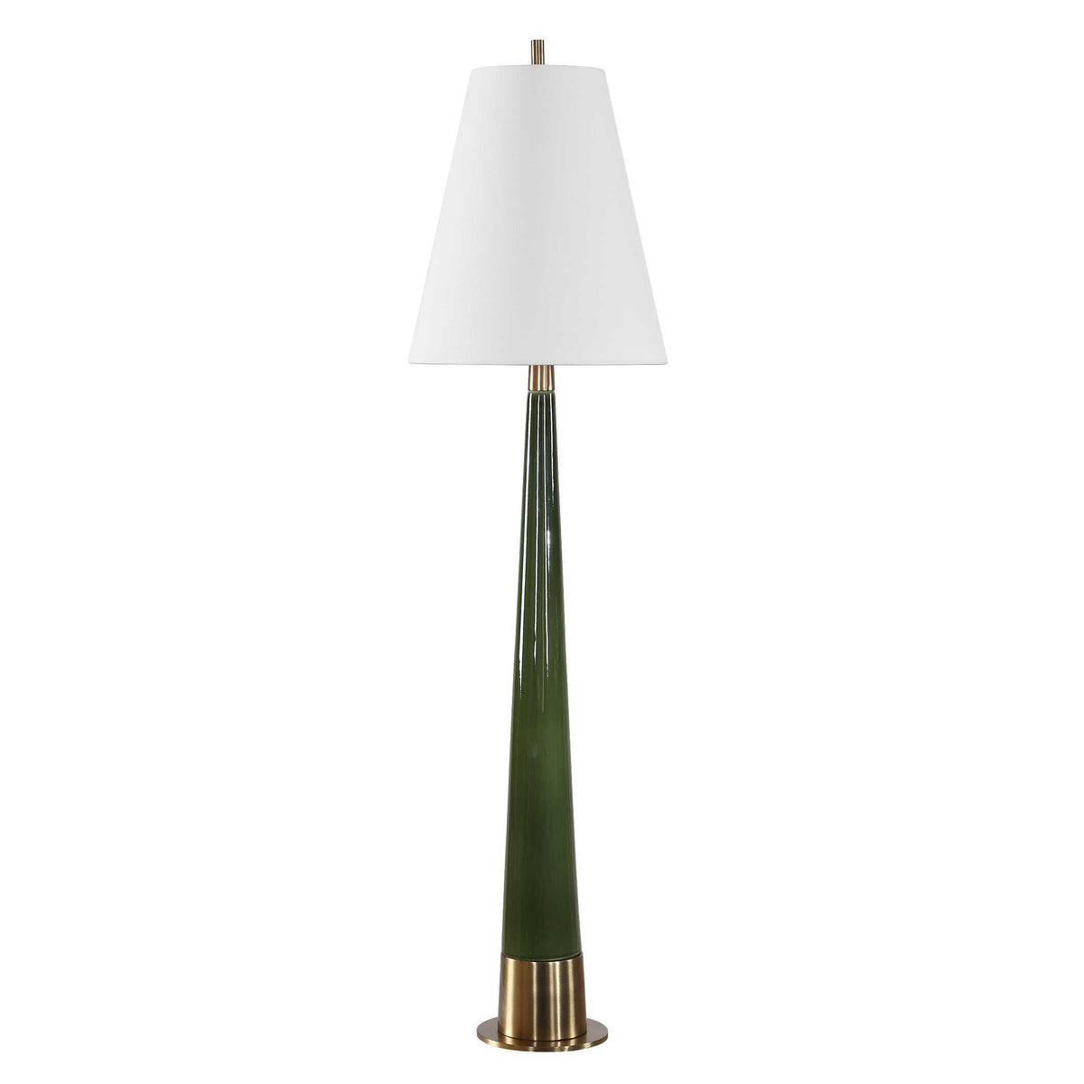 Riccardi Table Lamp Moss - Dark Green by Uttermost - View 4