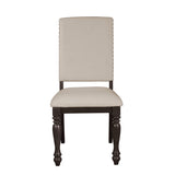Begonia 7 Piece Dining Room Set In Grayish Brown 1718Gy-90-7Set | Homelegance - sold by Home Elegance USA