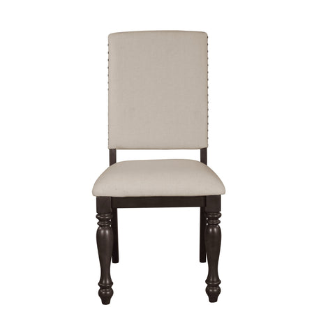 Begonia 7 Piece Dining Room Set In Grayish Brown 1718Gy-90-7Set | Homelegance - sold by Home Elegance USA