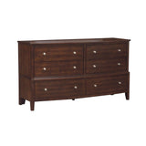 Cotterill Cherry Dresser 1730 - 5 | Homelegance - 1730 - 5 - Home Elegance USA - 1