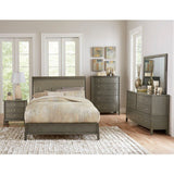 Cotterill Gray Queen Panel Bed 1730Gy - 1 | Homelegance - 1730GY - 1 - Home Elegance USA - 4