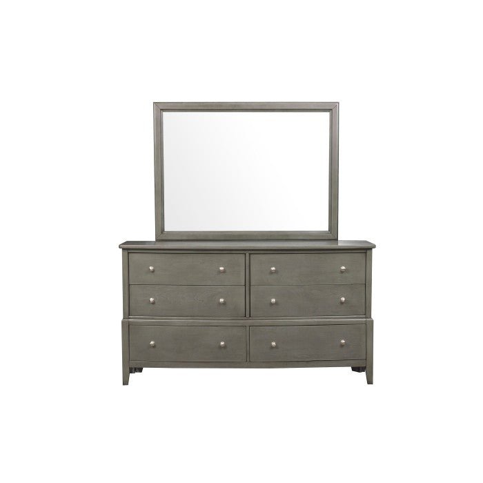 Cotterill Gray 4 Piece Eastern King Panel Bedroom Set 1730Kgy - 1Ek - 4 | Homelegance - 1730KGY - 1EK - 4 - Home Elegance USA - 4