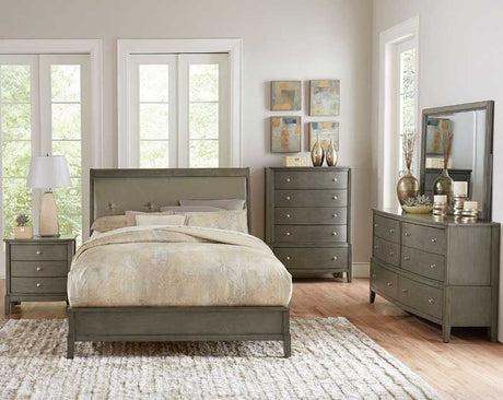 Cotterill Gray 6 Piece Queen Panel Bedroom Set 1730Gy - 1 - 6 | Homelegance - 1730GY - 1 - 6 - Home Elegance USA - 1