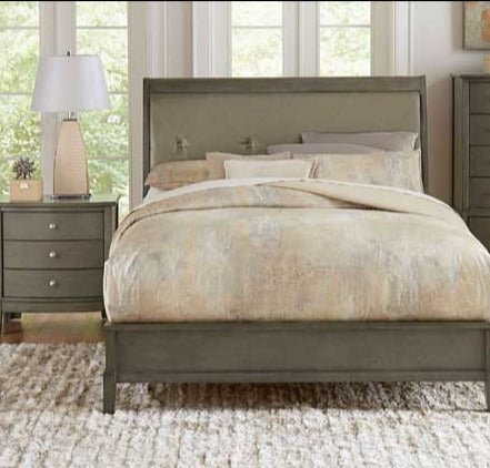 Cotterill Gray 3 Piece Queen Panel Bedroom Set 1730Gy - 1 - 3 | Homelegance | Home Elegance USA