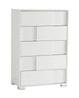 Modrest Monza Italian Modern White Chest - Home Elegance USA