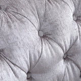 Alexandrina Grey Tufted Velvet Sofa - View Image 1