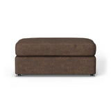 Vail Leather Cocktail Ottoman | Flexsteel