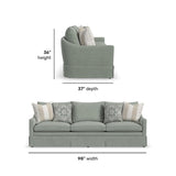 Eleanora Large Three-Cushion Sofa | Flexsteel