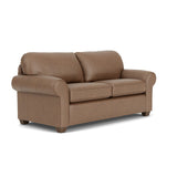 Thornton Leather Two-Cushion Sofa | Flexsteel