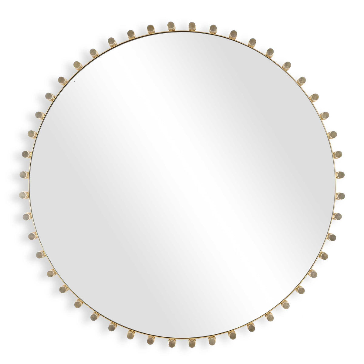 Avelyne Round Mirror - Gold by Uttermost - View 1