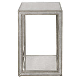 Julie Mirrored End Table - Silver by Uttermost - View 3