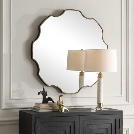 Gearing Up Bronze Mirror by Uttermost - View 3