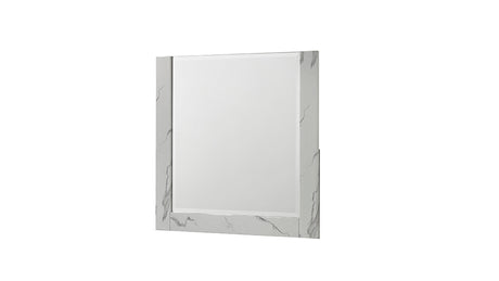 Mist Queen 4-Piece Set – Two-Tone High-Gloss Marble & Lacquer Finish with LED Lighting White (NJ Inventory) - sold by Home Elegance USA