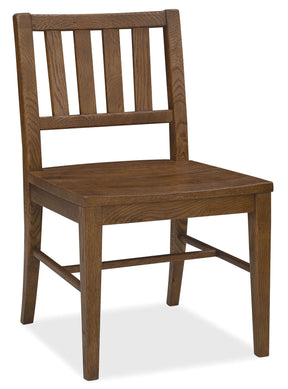 Driftwood Splatback Side Chair (Set of 2) Worn Saddle - Dark Brown by Hooker Furniture - View 1