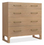 Banyon Bay Five Drawer Dresser - Light Brown by Hooker Furniture - View 1