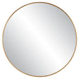 Junius Large Round Mirror - Gold / Silver by Uttermost - View 1