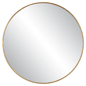 Junius Large Round Mirror - Gold / Silver by Uttermost - View 1