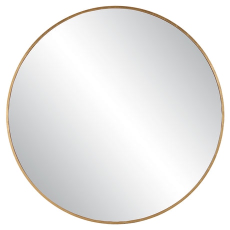 Junius Large Round Mirror - Gold / Silver by Uttermost - View 1