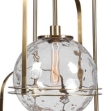 Mimas 3 Light Cluster Pendant - Gold / Silver by Uttermost - View 6