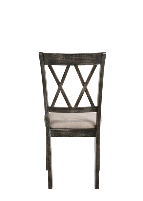 Claudia II Weathered Gray Finish 7 PCs Dining Room Set - sold by Home Elegance USA