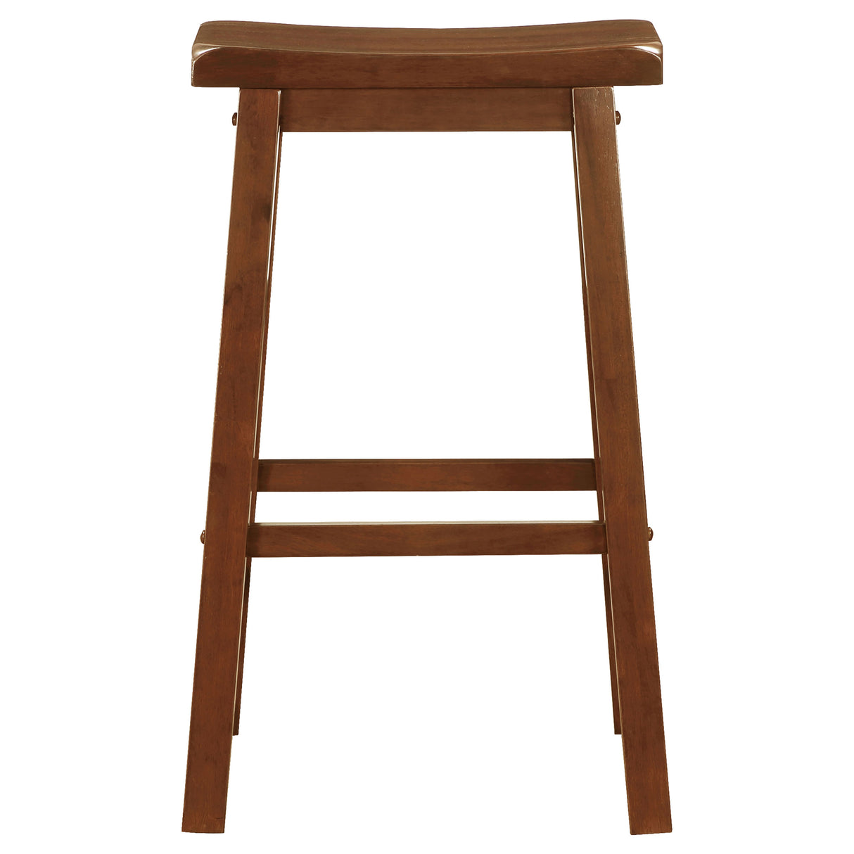 Bar Stool - Durant Wooden Bar Stools Chestnut (Set of 2)