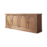 Sideboard - Florence 4-door Sideboard Rustic Smoke