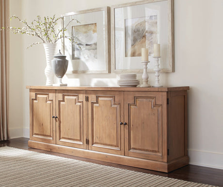 Sideboard - Florence 4-door Sideboard Rustic Smoke