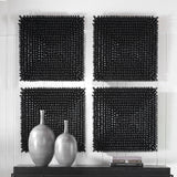 Portside Wood Wall Panel - Black by Uttermost - View 4