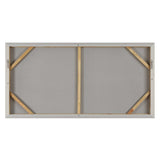 Haze In The Horizon Landscape Painting Brown / Orange / White - Light Brown / White by Uttermost - View 7