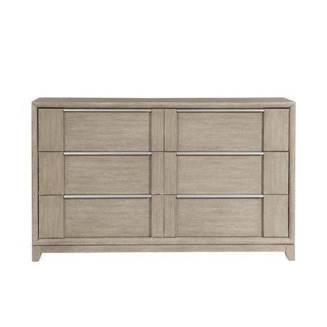 McKewen Light Gray Ash Veneer Platform Bedroom Set with Storage – Homelegance - sold by Home Elegance USA