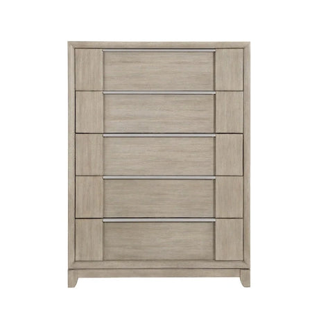 McKewen Light Gray Ash Veneer Platform Bedroom Set with Storage – Homelegance - sold by Home Elegance USA