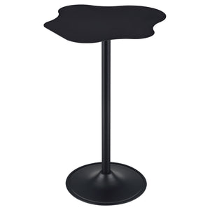 Bar Table - Keanu Pedestal Cloud-Shaped Top Bar Table Black