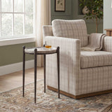 Nahunta Accent Table Dark Bronze / Gray - Dark Brown / Gray by Uttermost - View 2