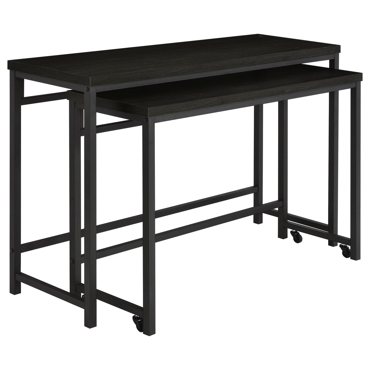 Hawes 4 - piece Multipurpose Counter Height Table Set Black | Coaster | Home Elegance USA