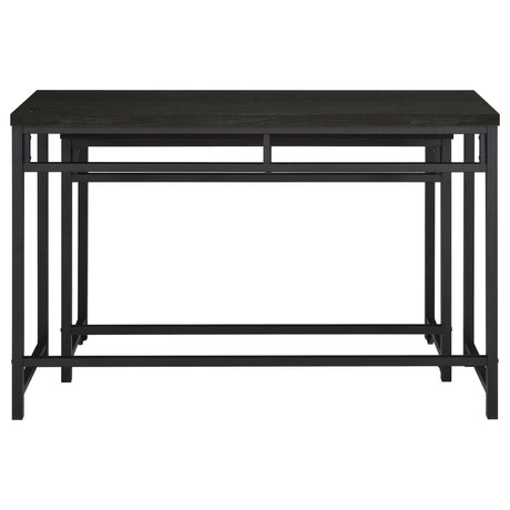 Hawes 4 - piece Multipurpose Counter Height Table Set Black | Coaster | Home Elegance USA