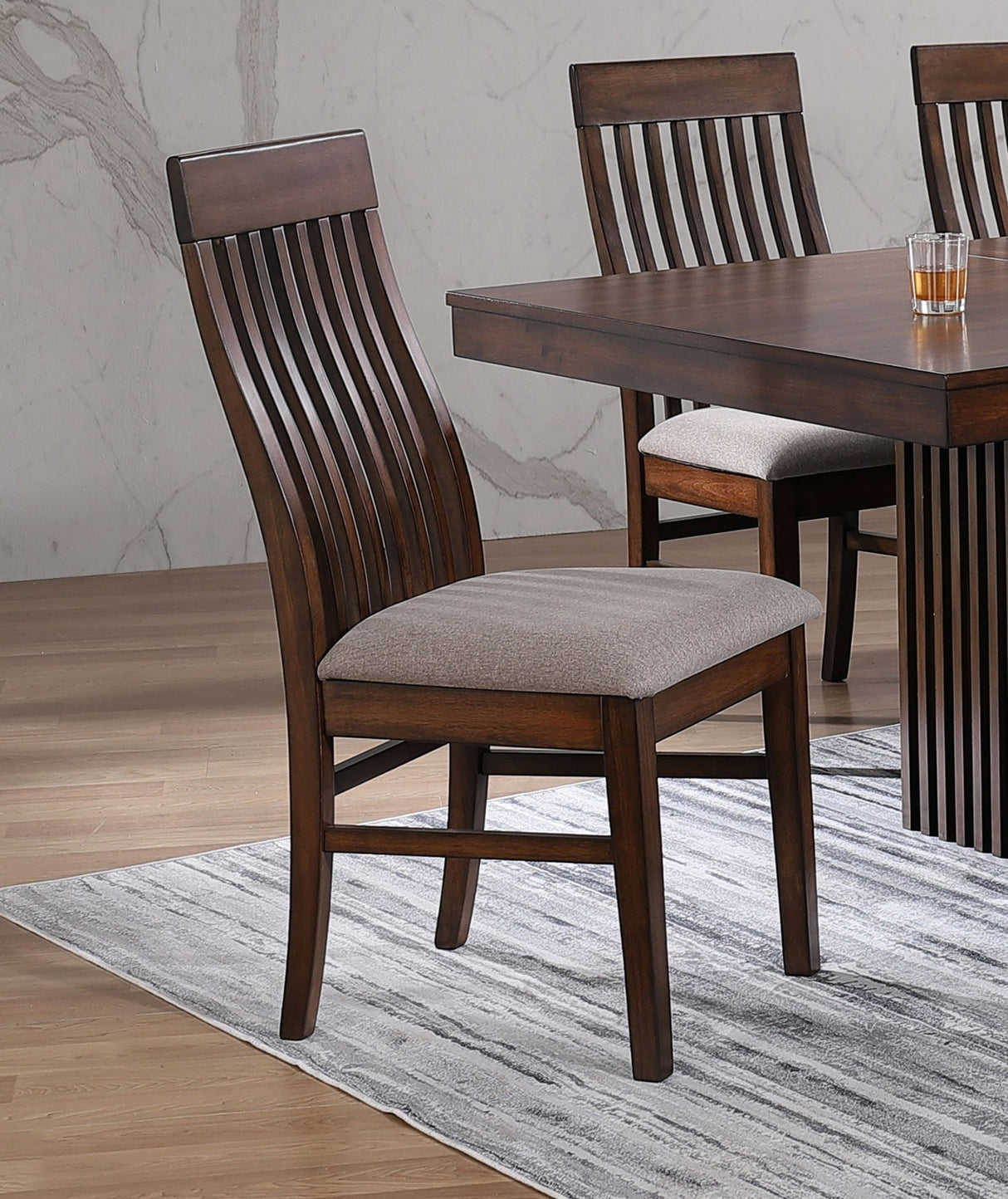 Briarwood Slat Back Dining Side Chair Mango Oak and Brown (Set of 2) | Coaster | Home Elegance USA