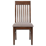 Briarwood Slat Back Dining Side Chair Mango Oak and Brown (Set of 2) | Coaster | Home Elegance USA