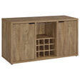 Sideboard - Jamestown 2-door Dining Sideboard Buffet with Wine Storage Mango Brown