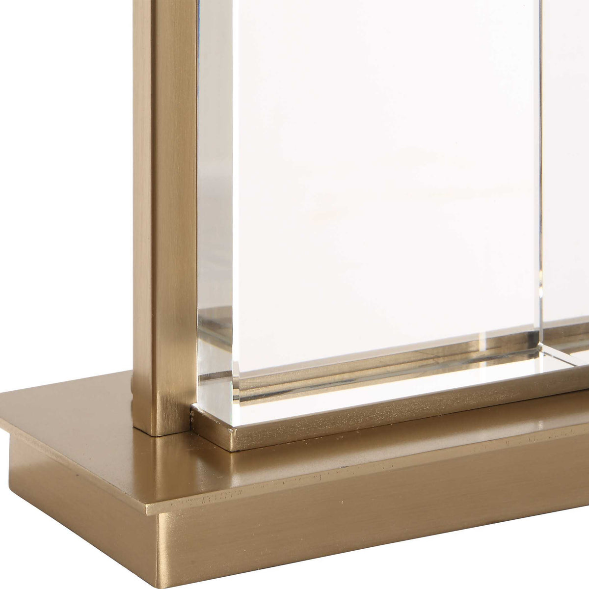 Stambaugh Crystal Table Lamp - Gold by Uttermost - View 7