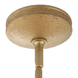 Algiers 8 Light Drum Pendant - Gold / White by Uttermost - View 14
