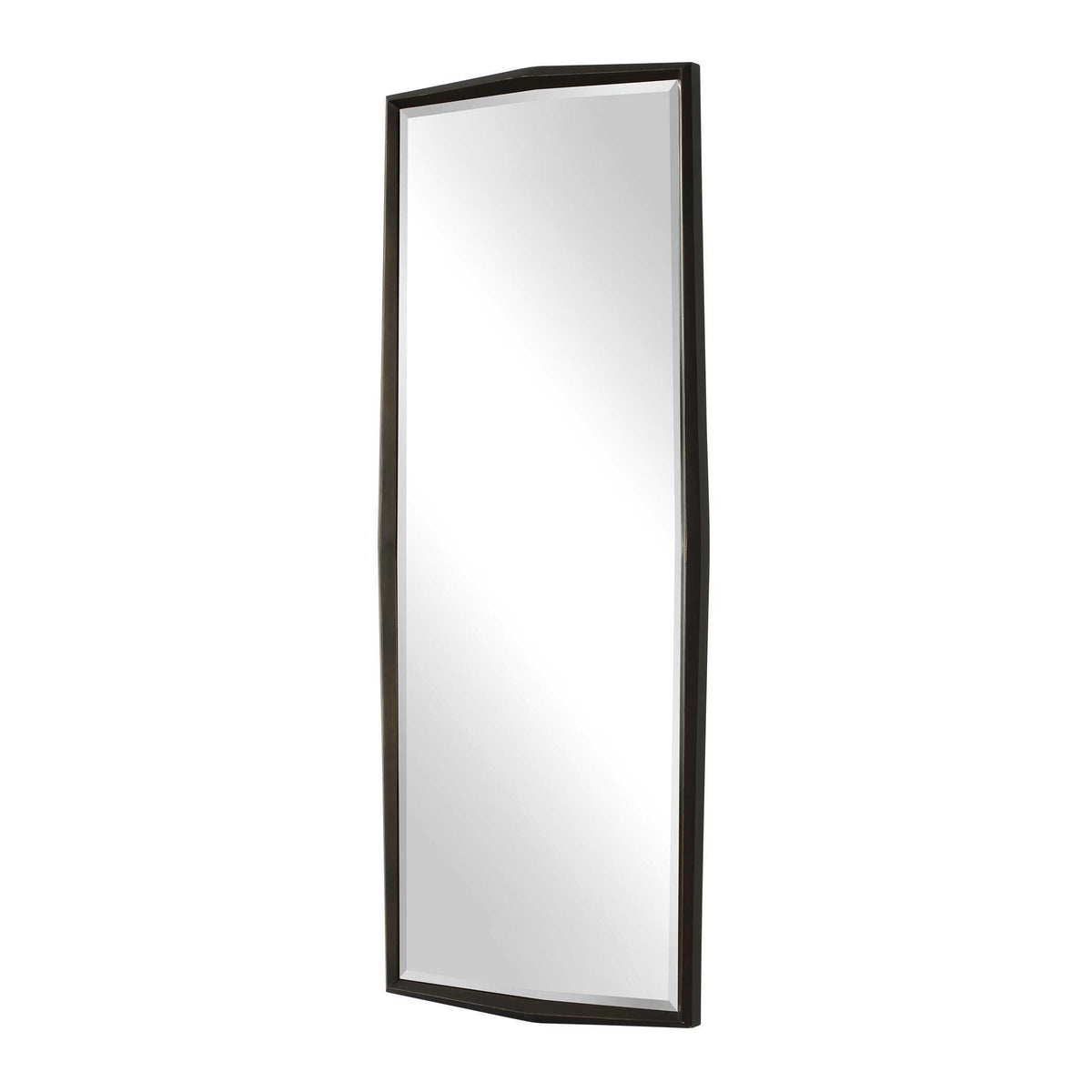 On Point Tall Mirror Bronze - Black by Uttermost - View 5