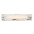 Taffy 1 Light LED Swirl Glass Sconce - White by Uttermost - View 1