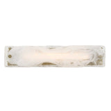 Taffy 1 Light LED Swirl Glass Sconce - White by Uttermost - View 1