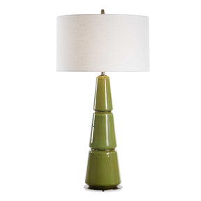 Mendell Table Lamp - Green by Uttermost - View 1