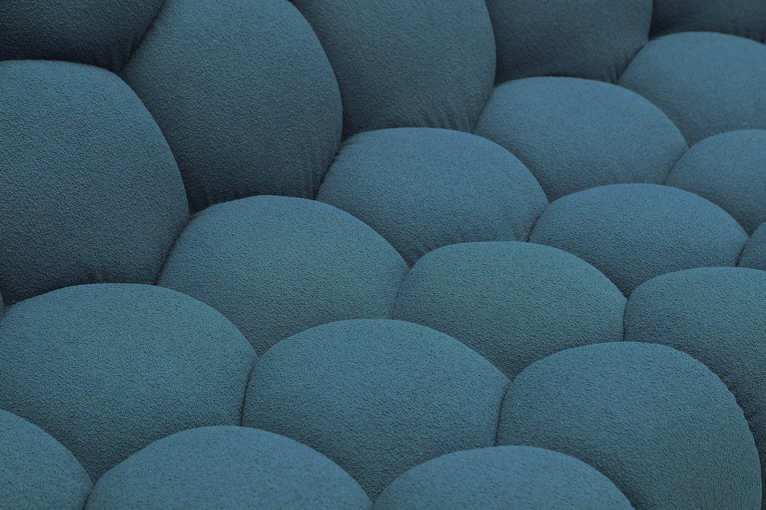Divani Casa Yolonda - Modern Curved Dark Teal Fabric Sofa Set - Home Elegance USA