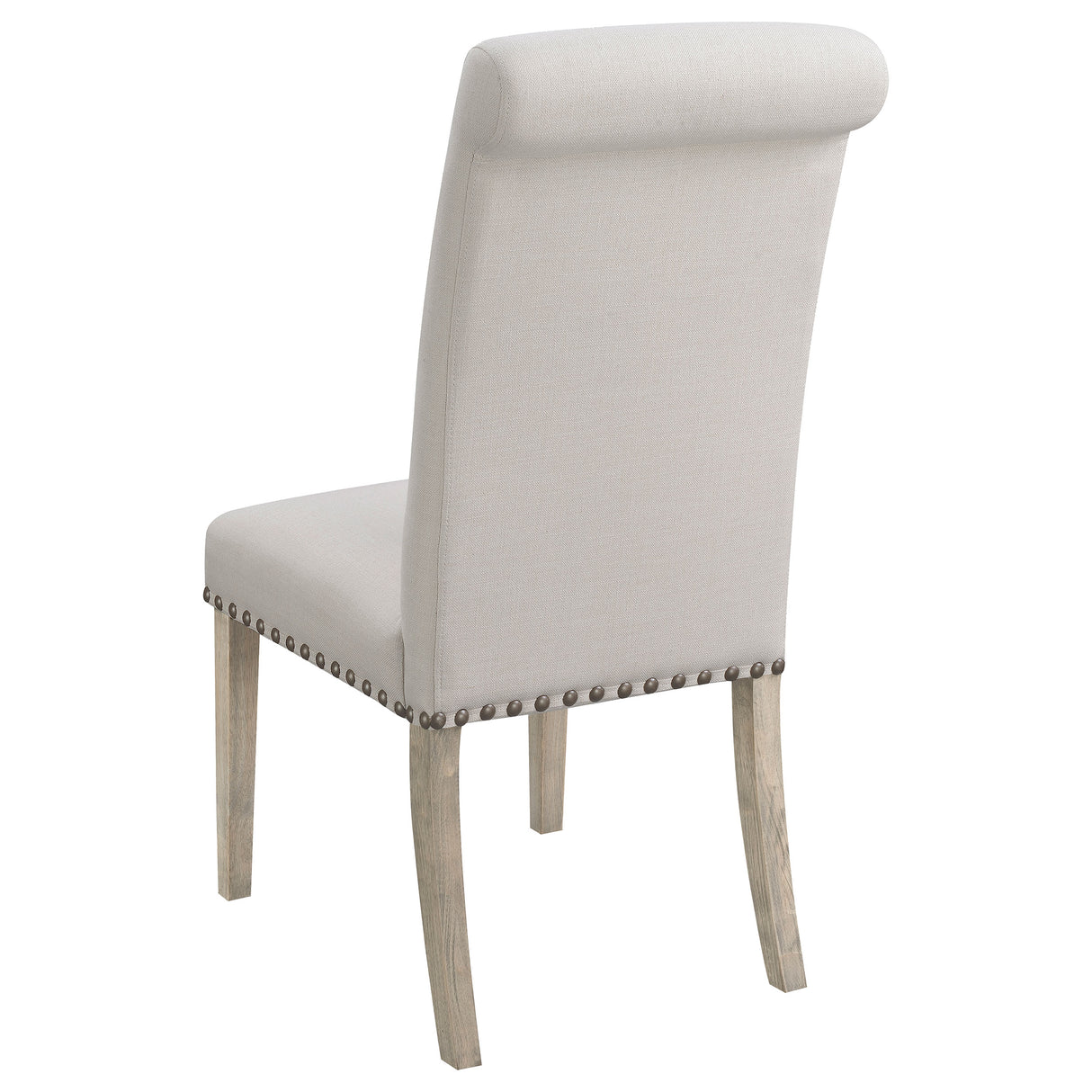 Salem Fabric Upholstered Dining Side Chair Beige (Set of 2) - Home Elegance USA
