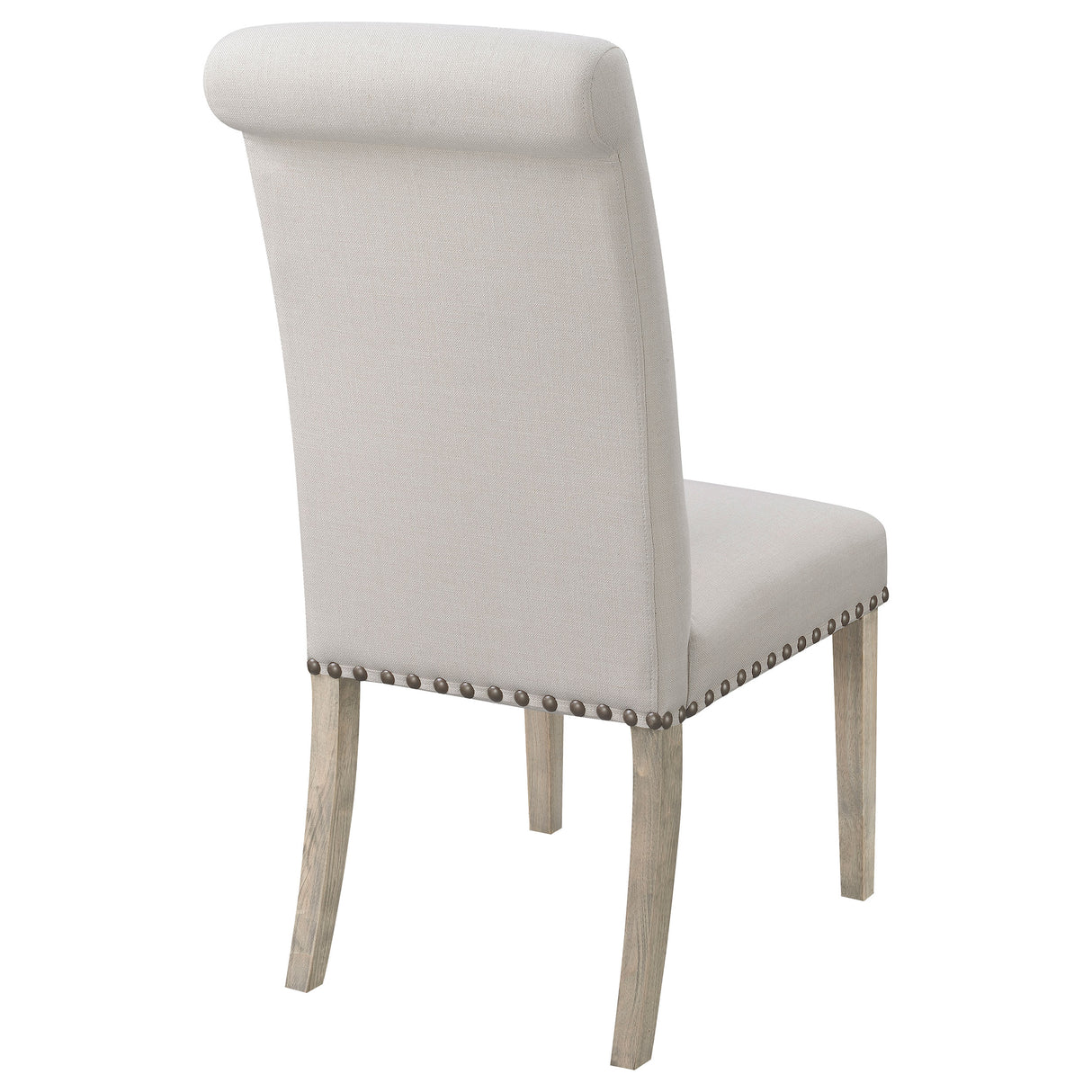 Salem Fabric Upholstered Dining Side Chair Beige (Set of 2) - Home Elegance USA