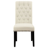 Alana Tufted Back Upholstered Side Chairs Beige (Set of 2) | Coaster | Home Elegance USA