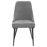 Alan Upholstered Dining Chairs Grey (Set of 2) | Coaster | Home Elegance USA